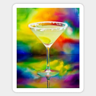 Lemon Drop Martini Sticker